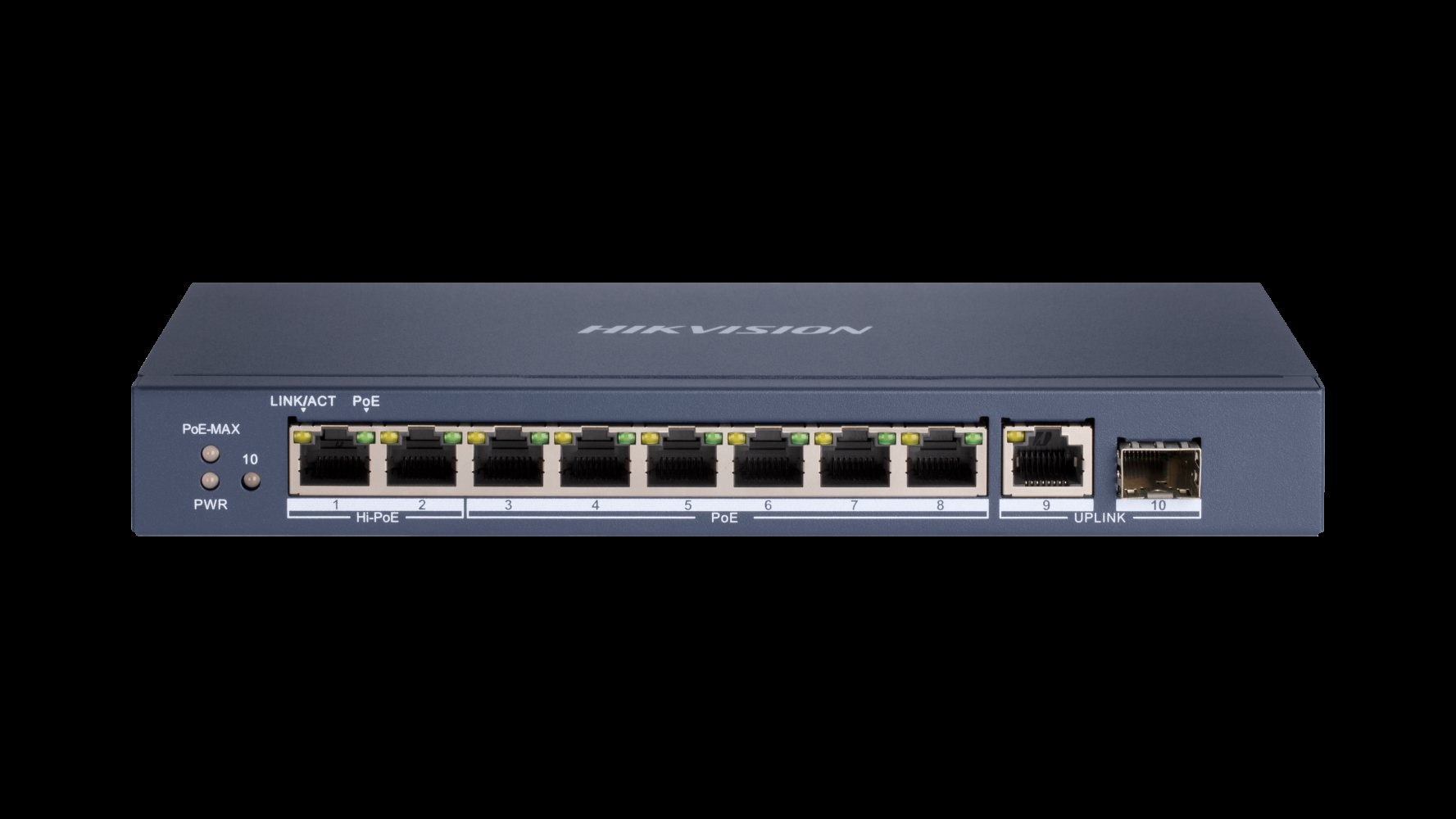 photo of 8 Port Gigabit Unmanaged POE Switch